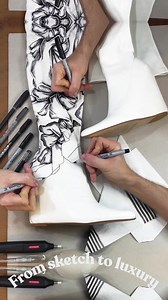 Why shoe illustrations are becoming a luxury art trend