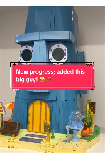 Squidward house to the rack! 🥹 #spongebobsquarepants #lego #childhoodmemories #hobby