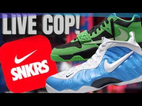 TRAVIS SCOTT JUMPMAN JACKS SOON & SNKRS APP LIVE COP!