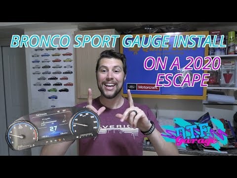 How to do an Instrument Cluster Swap on a 2020+ Escape