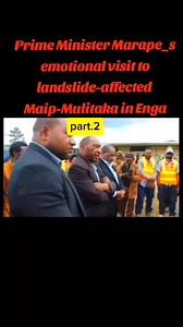 #The_Enga_Province: Initial Enga Disaster Relief Efforts in Mulitaka visit with PMJM. It should have been a peaceful outcome. History is Legacy! 18th Jun 2024! #HopePng #PngDream | Wemin Olmi | Facebook