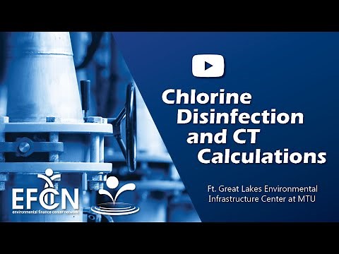 Chlorine Disinfection and CT Calculations for Small Water Systems