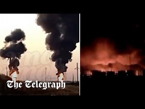 Russia: Fire rages for 24 hours at oil depot after Ukrainian drone attack