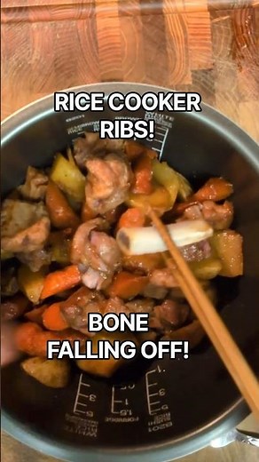 Dump & Go Rice Cooker Ribs 🤤(Fall-off-the-Bone!)