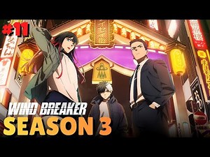 Wind Breaker Season 3 Episode 11 / The Face off😱😱#anime #shortvideo #windbreaker #manga