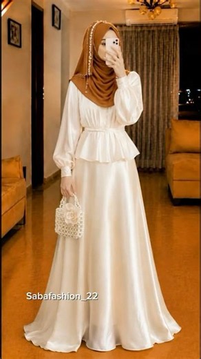 ✨ Beautiful Modest Outfit Collection 😍 | Elegant Hijab Fashion Ideas 🤍