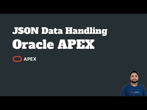 Oracle APEX JSON Data Handling Tutorial