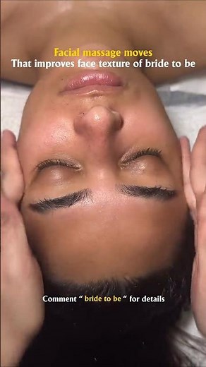 Bride-to-Be Facial Massage for the Perfect Bridal Glow ✨💍 | Pre Bridal Skincare 2026 #Shorts