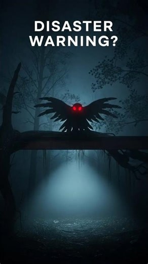 “Mothman: The Creature That Predicts Disaster — Real Sightings Explained in 30 Seconds!”