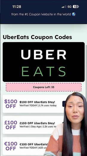 Uber Eats Promo Codes 2025 ✅ How to Get Uber Eats Coupons for New & Existing Users