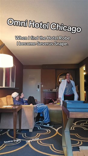 Transform into Severus Snape at Omni Hotel Chicago