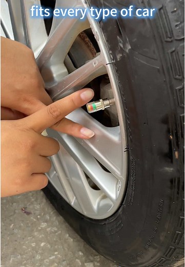 Real-Time Tire Valve Air Pressure Monitoring Cap