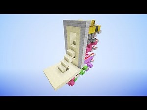 Advanced Redstone: Pop Out 'Staircase To Heaven'.