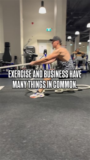 Axe Fitness on Instagram: "5 things exercise and business have in common — and why they both demand commitment to the long game. 1️⃣ If you take your foot off the gas and stop pushing your limits, progress slows down or stops very quickly. 2️⃣ If you’re driven, you’ll set new goals before you even reach your current ones — which can make it feel like you aren’t moving forward, even when you are. 3️⃣ The moment your ego gets too big, something or someone ends up getting hurt. 4️⃣ When it feels li