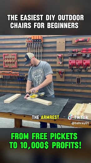 Easiest DIY Outdoor Chairs for Beginners