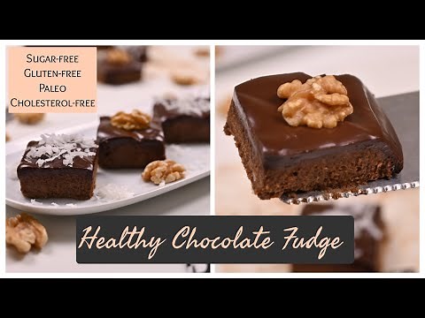 Dates & Chocolate Fudge | No Cook | No Bake | Paleo | Vegan | Sugar Free Recipes