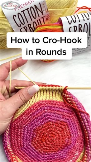27K views · 468 reactions | NEW Tunisian Crochet CRO-HOOK in ROUNDS...