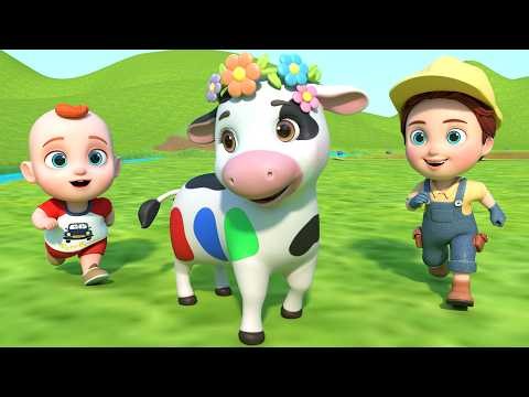 La Vaca Lola | Canción de la Granja | Sonidos de Animales | GoBooBoo en Espanõl