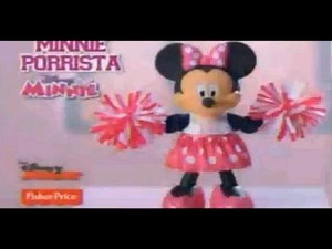 Comercial Fisher price Minnie porrista y salon de mascoras de minnie Y Mickey movimientos magicos