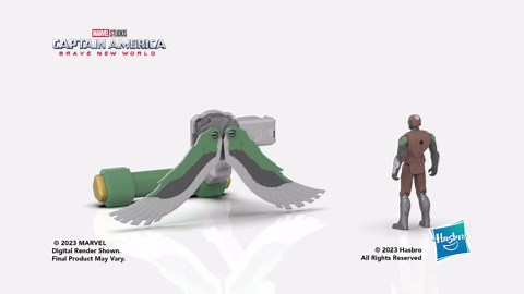 Marvel Epic Hero Series Captain America: Brave New World Marvel’s Falcon Flight Control Action Figure, Super Hero Toys for Kids Ages 4+