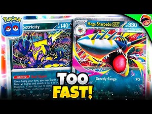 Mega Sharpedo EX Is Fast, Lethal, and Terrifying!