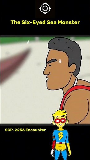 The Six-Eyed Sea Monster: SCP-2256 Encounter #scp #scpfoundation #scproject #foryou fo