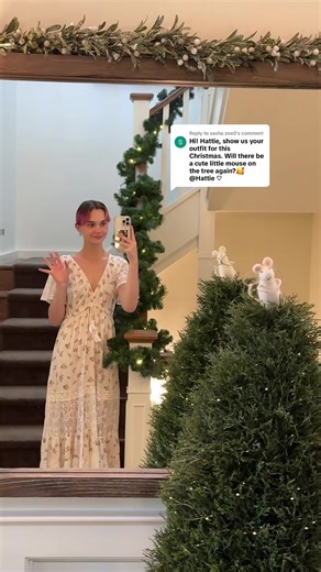 Replying to @sasha.zoe0 i think they’re multiplying 🐭🎄 | outfit for christmas