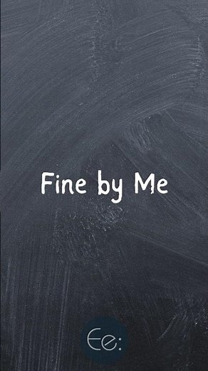 Fine by Me! What Does It Mean? by English explained #phrases #expression #meaning #slang #explained