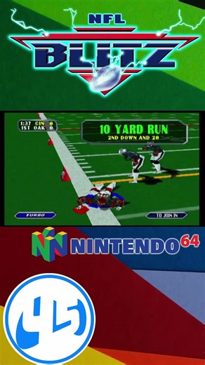 NFL Blitz (N64) – Gameplay Short