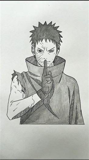 Obito Uchiha SPEED DRAWING ✍🏻✨