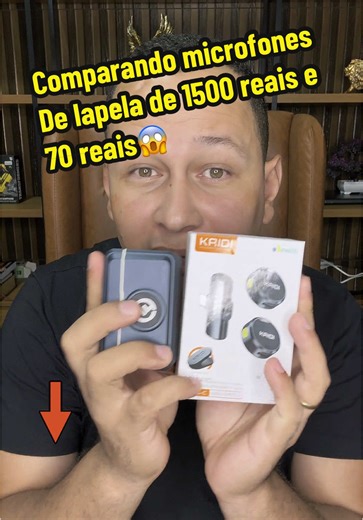 Comparando Microfones de Lapela: Hollyland Lark M2 vs Kaidi