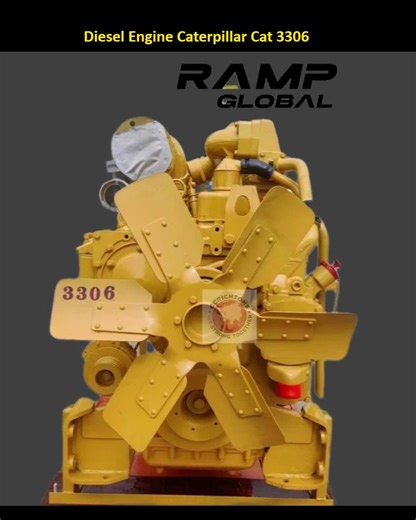 HEAVY MACHINERY PARTS | SPARE PARTS WORLDWIDE on Instagram: "Diesel Engine – Caterpillar CAT 3306 ✅ In stock – order now ✅ Brand-new diesel engine assembly ✅ Direct replacement for CAT 3306 ✅ Fast worldwide delivery 🔧 Compatibility The CAT 3306 diesel engine is a proven platform used across Caterpillar heavy-duty equipment, including: • Excavators • Wheel loaders • Bulldozers • Generators and industrial power units (For exact matching, confirm your machine model and engine arrangement number.) 