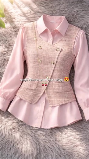 Rekomendasi Blouse Semi Vest Tercantik dan Ter Elegan