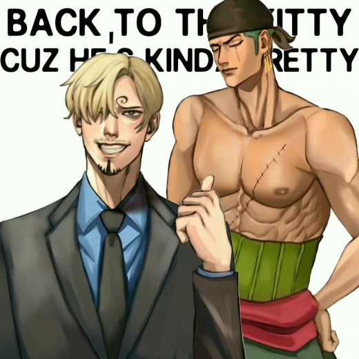 Zoro & Sanji Fan Art - Nasty Dog by Zosan 💋