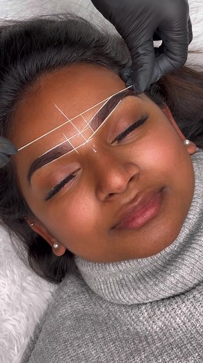 Achieving Symmetrical Brows with PMU Techniques
