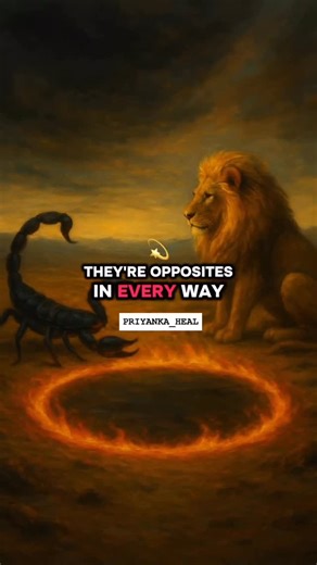 Priyanka_heal | Spiritual Healer on Instagram: "Scorpio & Leo are not a love story… they’re a cosmic collision that was meant to happen.” 1. Fixed Signs = Loyal but Stubborn Both are Fixed signs, meaning: • Deep commitment • Strong will • Resistance to change This creates a bond that is unbreakable when aligned, but explosive when ego clashes. 2. Sun vs Mars/Pluto Energy • Leo → Ruled by the Sun, needs warmth, admiration, appreciation • Scorpio → Ruled by Mars & Pluto, needs depth, emotional int