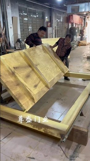 The Assembly Process of a Solid Wood Gate | Step-by-Step Craftsmanship #carpentry #ubdiy #viralvideo