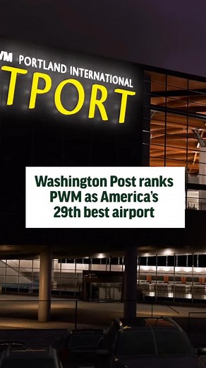 7/15 Is Maine’s Portland Jetport one of the best airports in America? #maine #bangor #bangormaine #augustamaine #portlandmaine #yorkmaine #airports | Maine Newsroom
