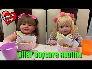 Reborn Toddlers After Daycare Routine