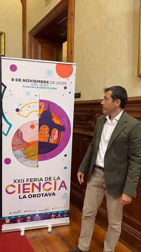 Este domingo Festival de la Ciencia en La Orotava, el mayor evento divulgativo de ciencia en Canarias. Un evento para toda la familia. No te lo puedes perder! | Juanjo Martinez
