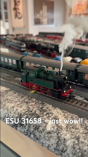 The most detailed steam locomotive ever built in miniature 🚂 #modelrailroad #trains #craftsmanship