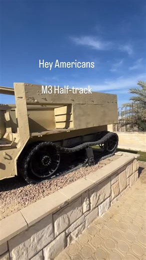 Egypt Unlocked by Mo on Instagram: "M3 Half-track The Carrier, Personnel Half-track M3 is an armored vehicle used by the United States. It was extensively produced and it has a large number of variants. It was used by the US, Britain and Its allies, and the Red Army during WW ll, It served on all major fronts. #BattleOfElAlamein #Rommel #DesertWar"