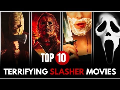 😱Top 10 Hollywood Slasher Movies | Best Horror Killers & Scary Films Ever