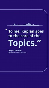 Get everything you need to pass the CFA exam in one convenient study package. Hear one candidate’s experience using Schweser. | Kaplan Schweser | Facebook