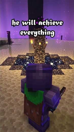 Give a man nothing... #minecraft