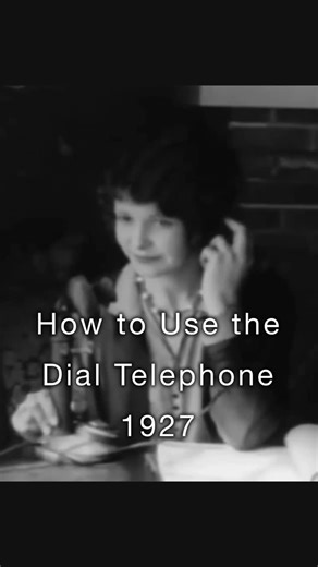 Art Deco Joe on Instagram: "“How to Use the Dial Telephone” 1927. Instructional film produced by the Bell System for Pacific Telephone and Telegraph Company, California during the introduction of rotary dial telephone service in June 1927. Earlier phone systems in the US required the caller to contact an operator (“Number, please”) to complete the call. The telephone the caller is using is commonly called a “candlestick” phone and will still work on our modern US phone lines. I learned how to us