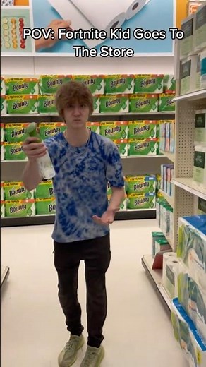 Fortnite Kid At The Store...