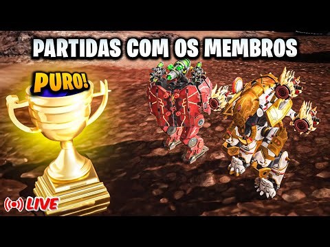 🔴SÓ QUEM TA PURO🔴 PARTIDAS PERSONALIZADAS PRA QUEM TEM HABILIDADE no WAR ROBOTS! #WRWinKelvin