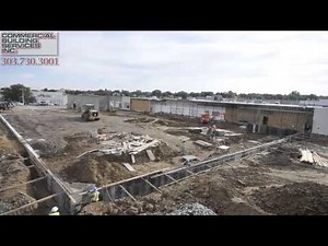 Audi Car Dealership Time lapse construction