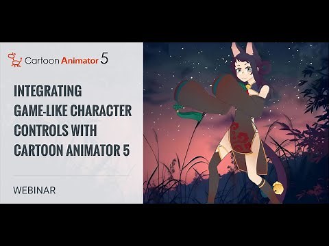 Integrating Game-like Character Controls with Cartoon Animator 5